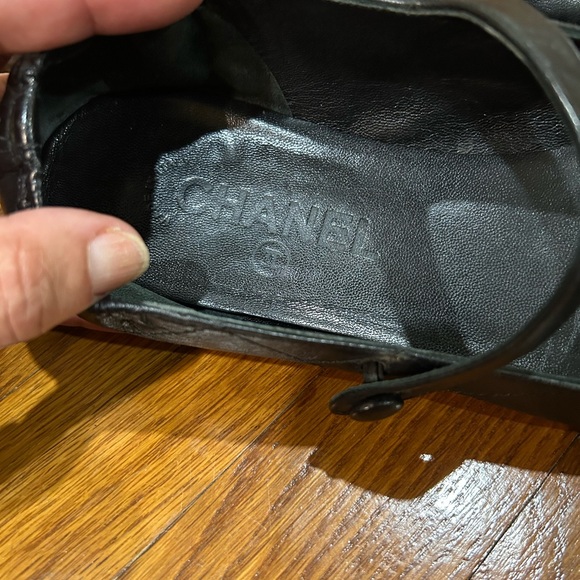 Chanel Cambon Quilted Leather Maryjane Ballet Flats - Rare and Hard to Find!! - Picture 7 of 15